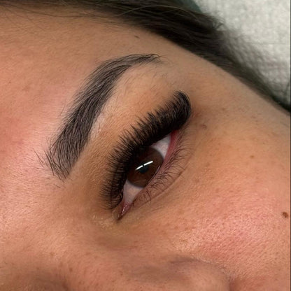 4D 0.07 D Curl - Pre Made Short Stem Fans - XL Tray