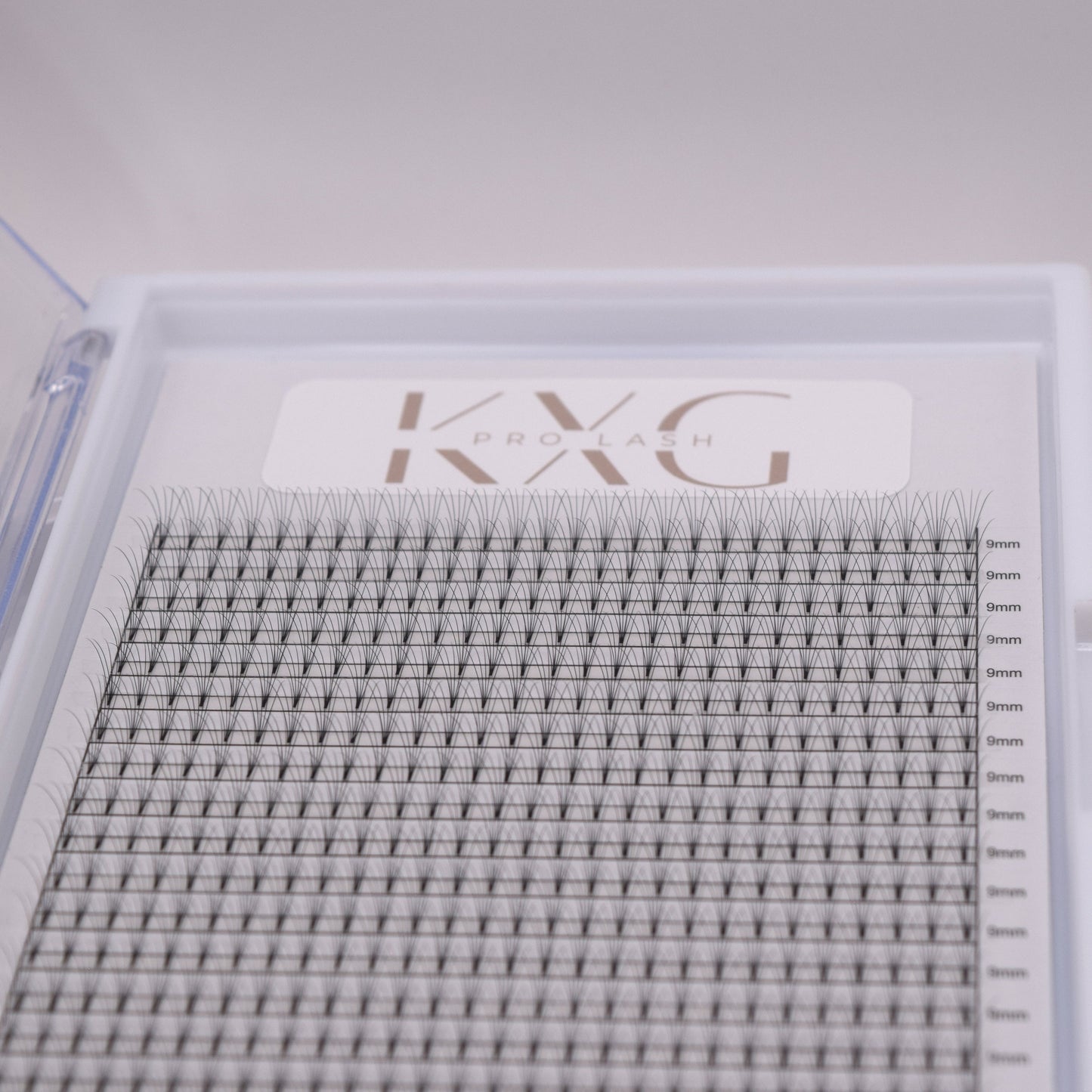 5D 0.05 D Curl - Pre Made Short Stem Fans - XL Tray