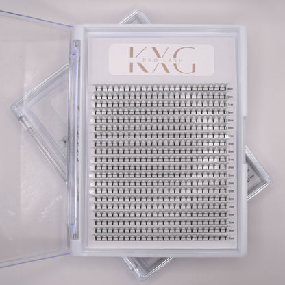 8D 0.05 D Curl - Pre Made Short Stem Fans - XL Tray